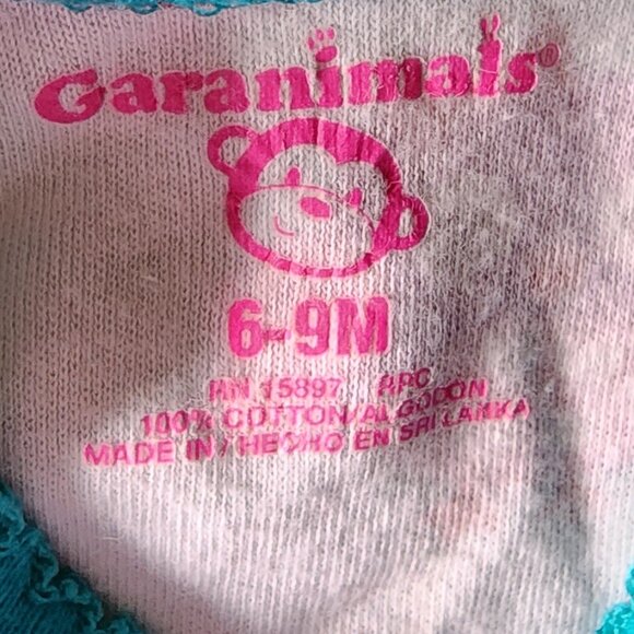 Garanimals Cute Little Footed Owl Sleeper. Size 6-9 Months - Picture 5 of 5